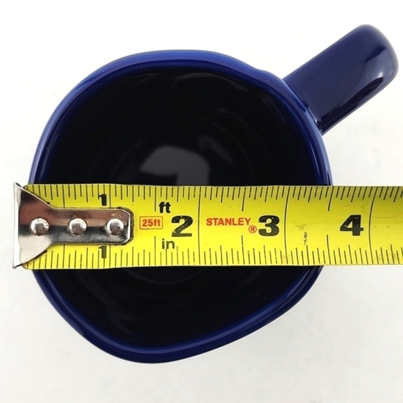 ⭐️2/ $50⭐ Rae Dunn Artisan Coffee Tea Mug Glossy Blue Large Letters DAD'S MUG - Picture 10 of 10